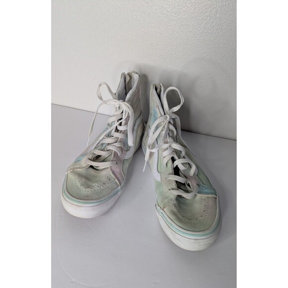 Other - Vans Sk8 Hi Zip Rainbow Pastel Multicolor Back Zip High Top Kid Size US 3